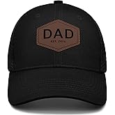 Worlds Best Dad Ever Trucker Hat Fathers Day Birthday Gifts for Father Dad Papa Daddy from Daughter Son Baseball Cap
