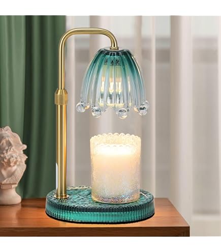 Amazon.com: Candle Warmer Lamp with Timer Boho Halloween Bat