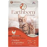 Earthborn Holistic Primitive Feline Grain-Free Dry Cat Food 4 Pound (Pack of 1)