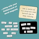 Ransom Notes The Ridiculous Word Magnet Party Game Brand New 3-6 Players view 4