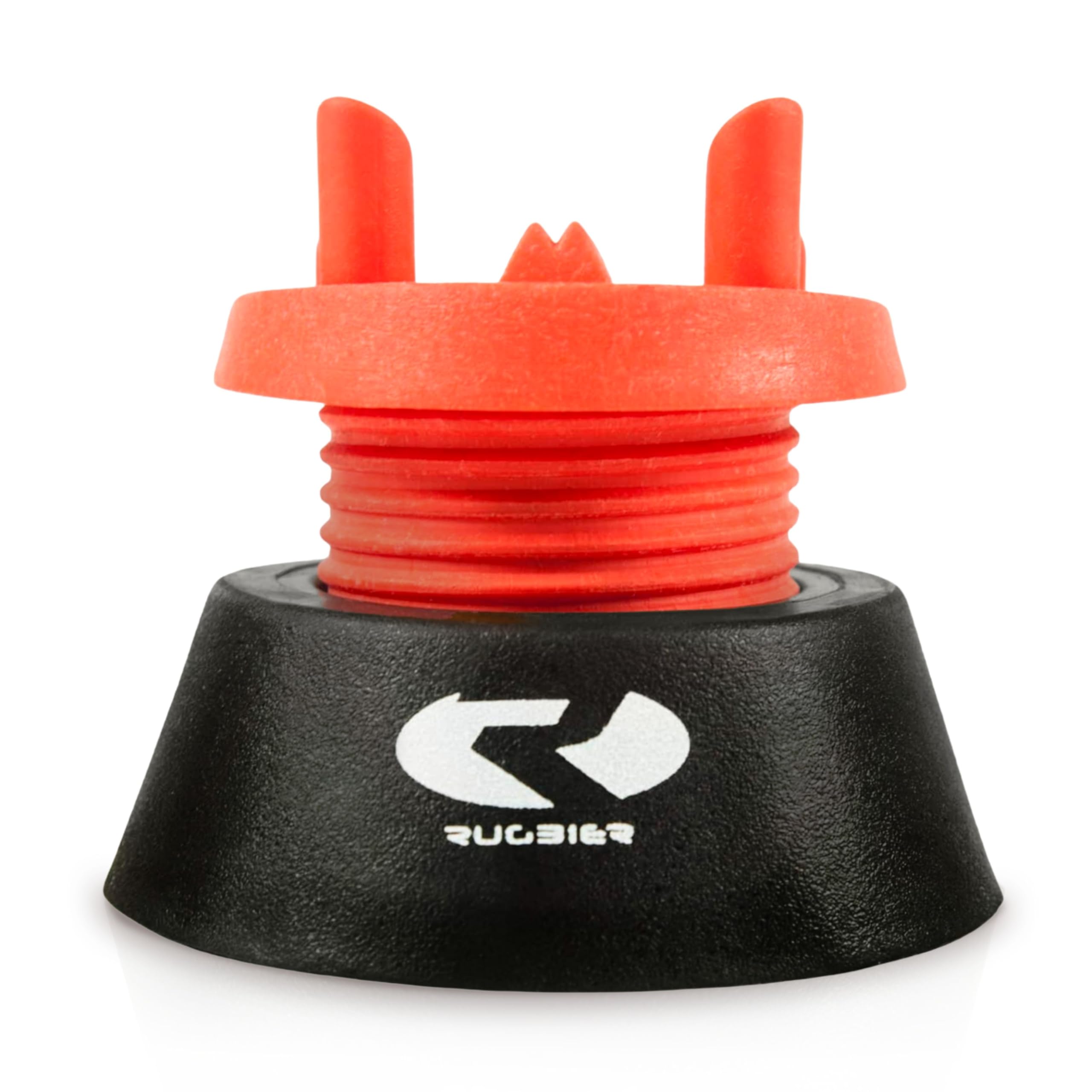 RUGBIER | Adjustable Professional Rugby Kicking Tee – Height-Adjustable Tee for Kicks & Conversions – High-Stability Rugby Ball Support – Training & Match Accessory – Red/Black