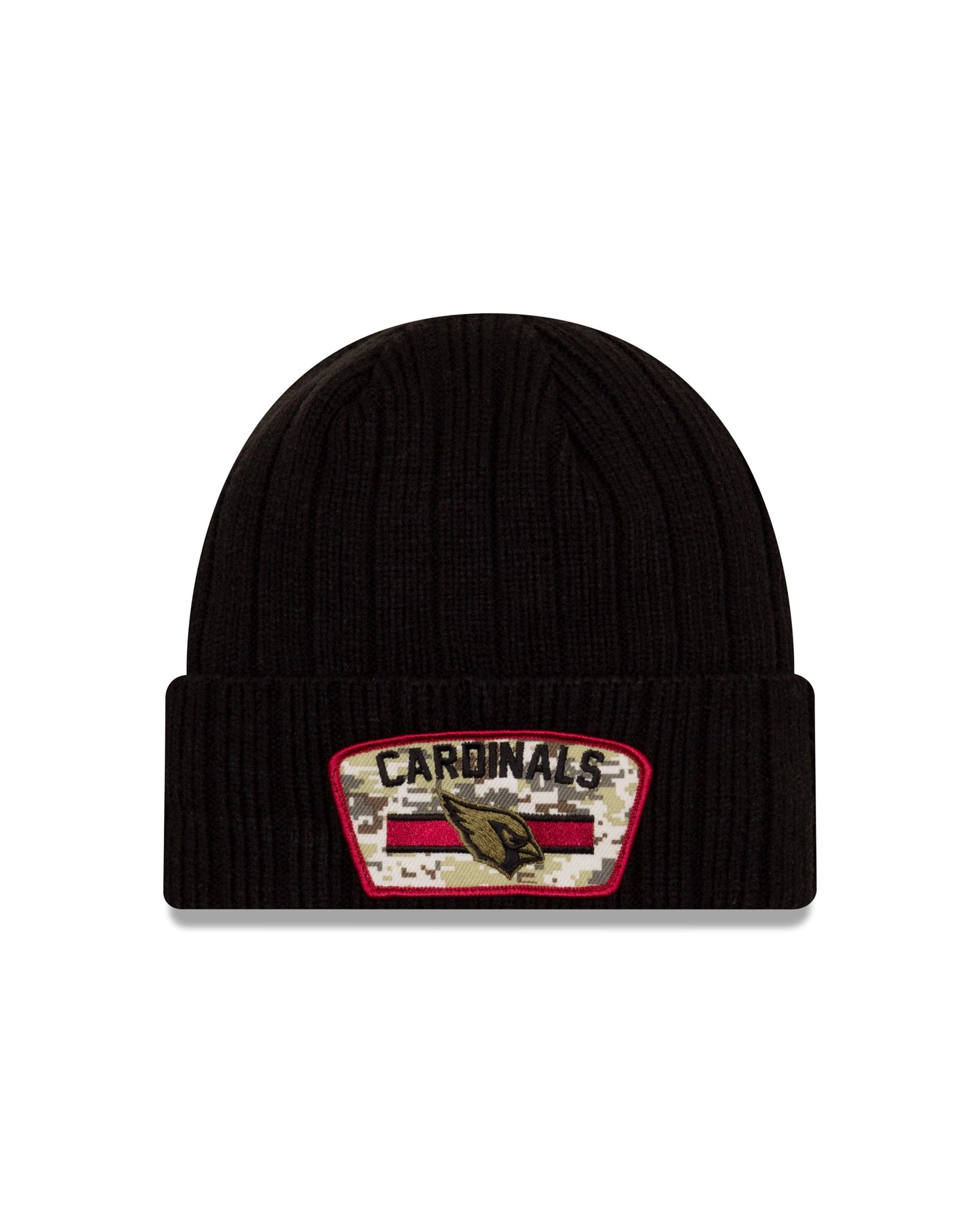 New Era NFL Salute to Service Knit Beanie Arizona Cardinals - One Size