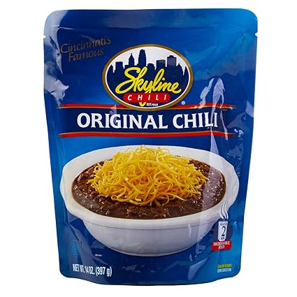 Amazon Com Skyline Chili Microwaveable Pouch Grocery Gourmet Food