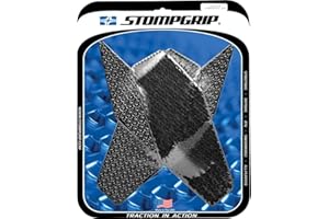 Stomp Design STOMPGRIP Icon Tank Grips (Black) for 08-16 Yamaha YZF-R6