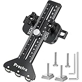 Preciva Thin Rip Table Saw Jig - 3 Pulleys Thin Rip Jig for Making Repetitive Narrow Strip Cuts, Table Saw Guide Fits for 1/4
