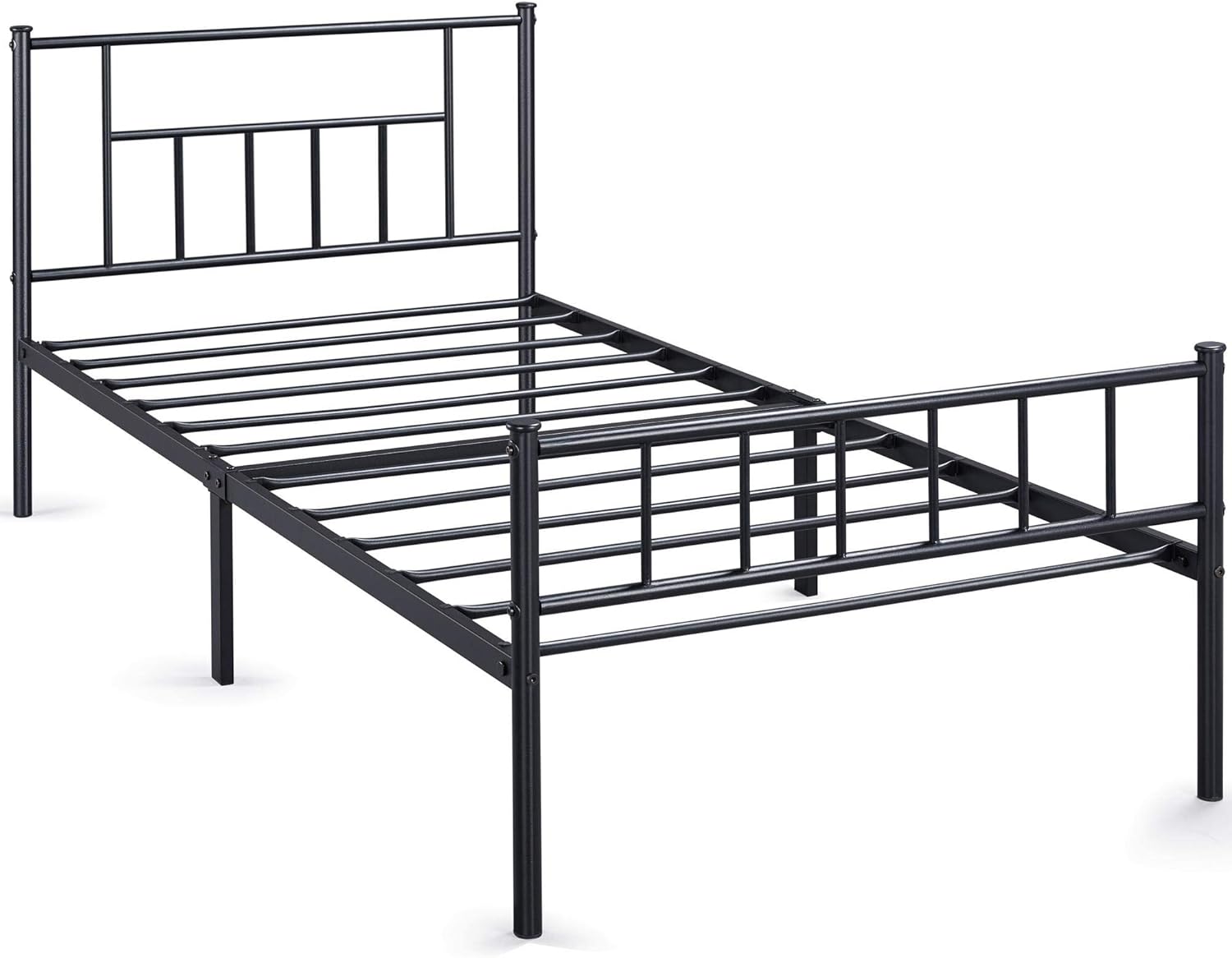 Topeakmart Twin Metal Platform Bed Frame for Kids with