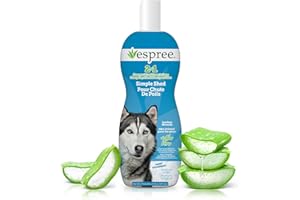 Espree Simple Shed Dog Shampoo & Conditioner, Shed Control Formula with Goat’s Milk, Oat Hydrolysates & Chamomile to Reduce S