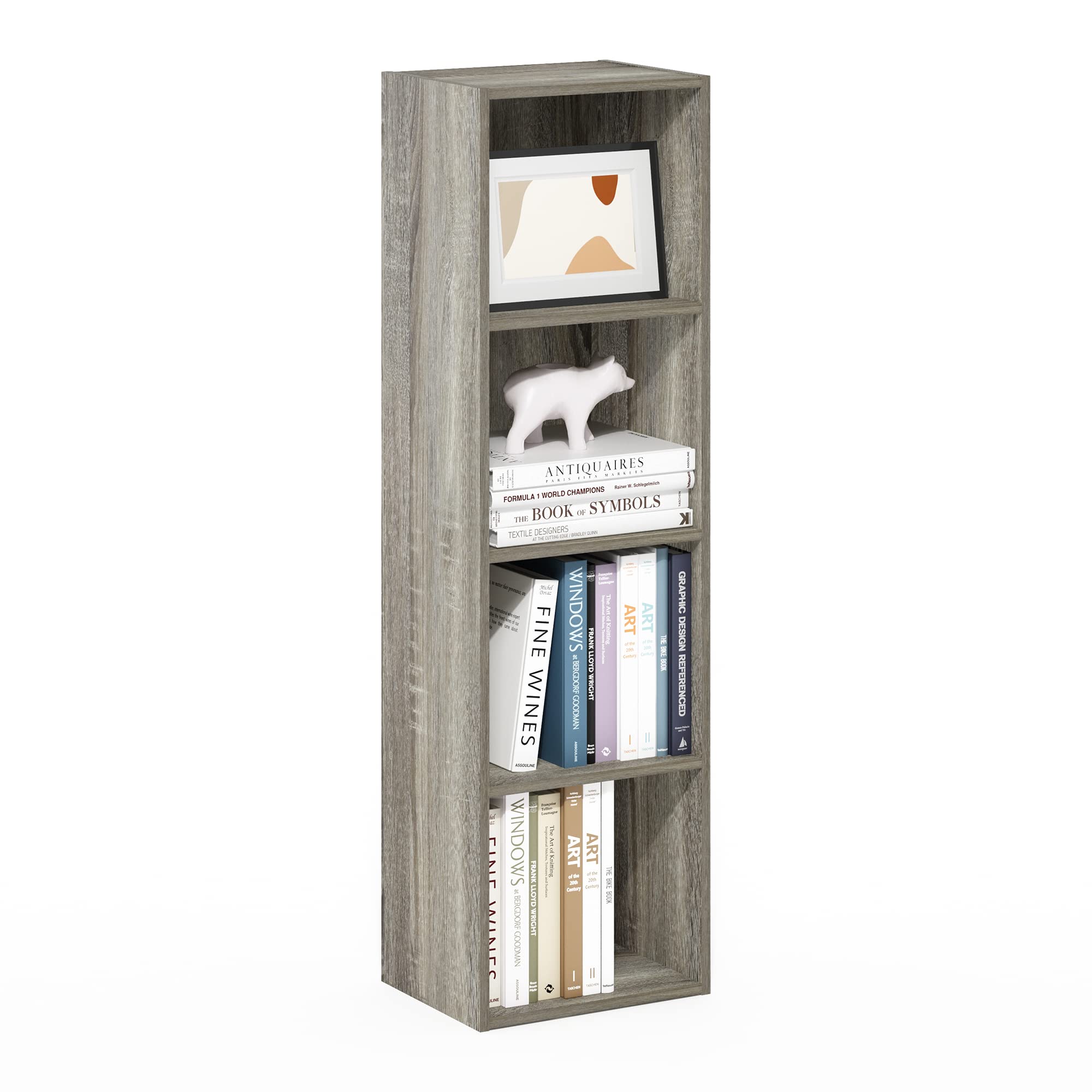 Furinno Luder Bookcase / Book / Storage, 4-Tier