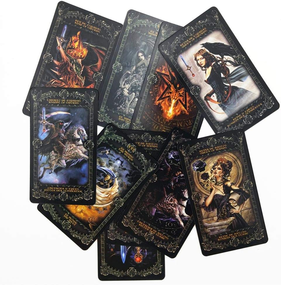 78pcs Tarot Cards Deck Card Game Fantasy Gothic Tarot Cards Alchemy 1977 England Tarot Card For
