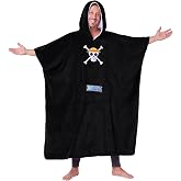 One Piece Hoodie Blanket for Adults and Teenagers Cosy Oversized Wearable Blanket One Size Sherpa Hood Gifts for Him