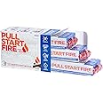 Pull Start Fire Pull String Firestarter | No Matches Required, Fire Starts in Seconds | for Campfires, Grill, Fireplace, BBQ | Lights Wet Wood, Easy to Use, Food Safe and Weather Resistant
