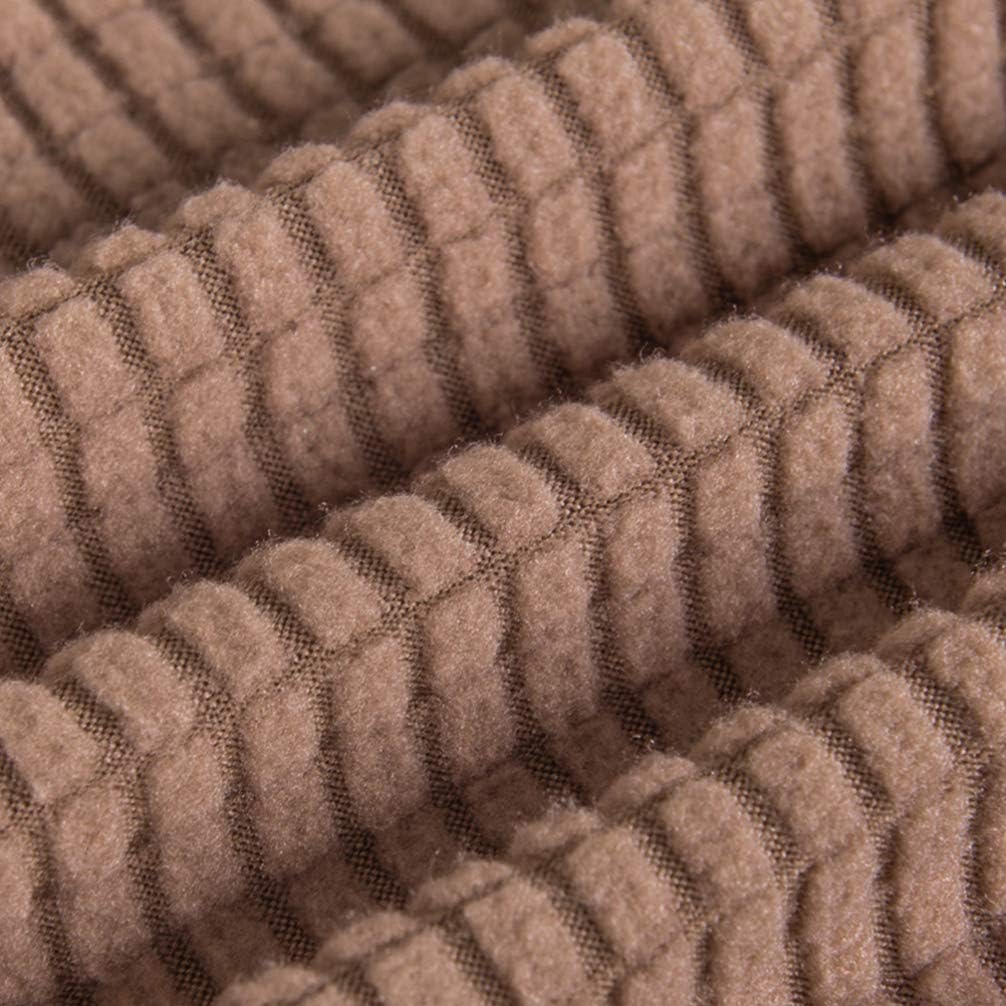 Breathable Round Bar Stool Cover Elastic Padding Cushion Protectors(Chocolate), Picture 7, 38*38 cm - Image 5