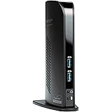 Kensington Universal USB3.0 Dual Display Docking Station for Windows, Mac, and Surface (Dual Video HDMI & DVI / VGA, 6 USB Ports, Gigabit Ethernet, Audio)