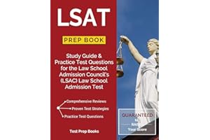 LSAT Prep Book: Study Guide & Practice Test Questions for the Law School Admission Council's (LSAC) Law School Admission Test