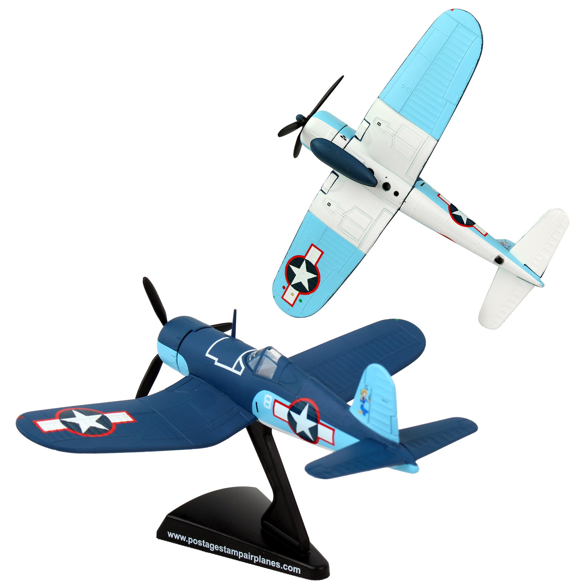 Daron Worldwide Trading F4U Corsair VMF-22 Vehicle, Blue