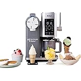 Ninja Swirl by CREAMi Ice Cream and Soft Serve Maker, Sorbet, Milkshake, Frozen Yogurt, Low Calories Program & More, 13-in-1,