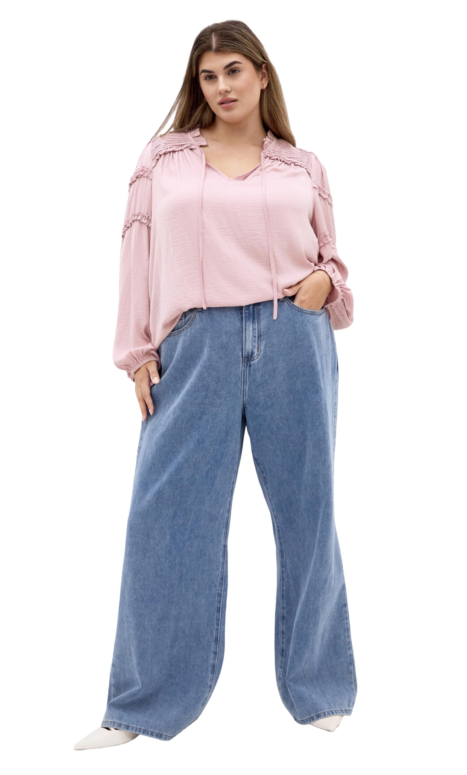 City Chic Women’s Plus Size Shirt – Drama Queen, 12