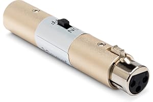 Hosa GMS-274 Power Switch, XLR3F to XLR3M