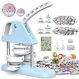 Alldeer 1.25+2.25 Inch Button Maker Machine