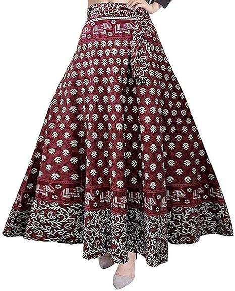Buy GAYATRI Fashion Wrap Round Skirt 