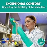 Ansell AlphaTec 37-675 Nitrile Gloves Green X-Large 12 Pairs view 6