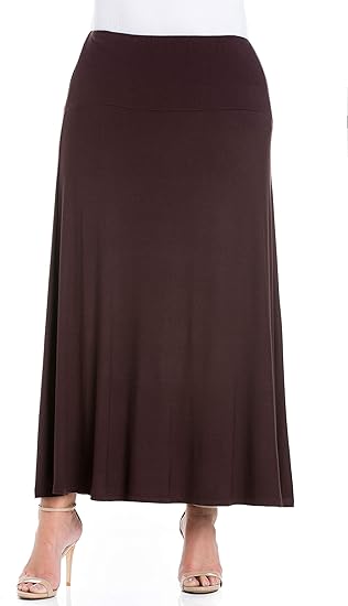 amazon plus size maxi skirts