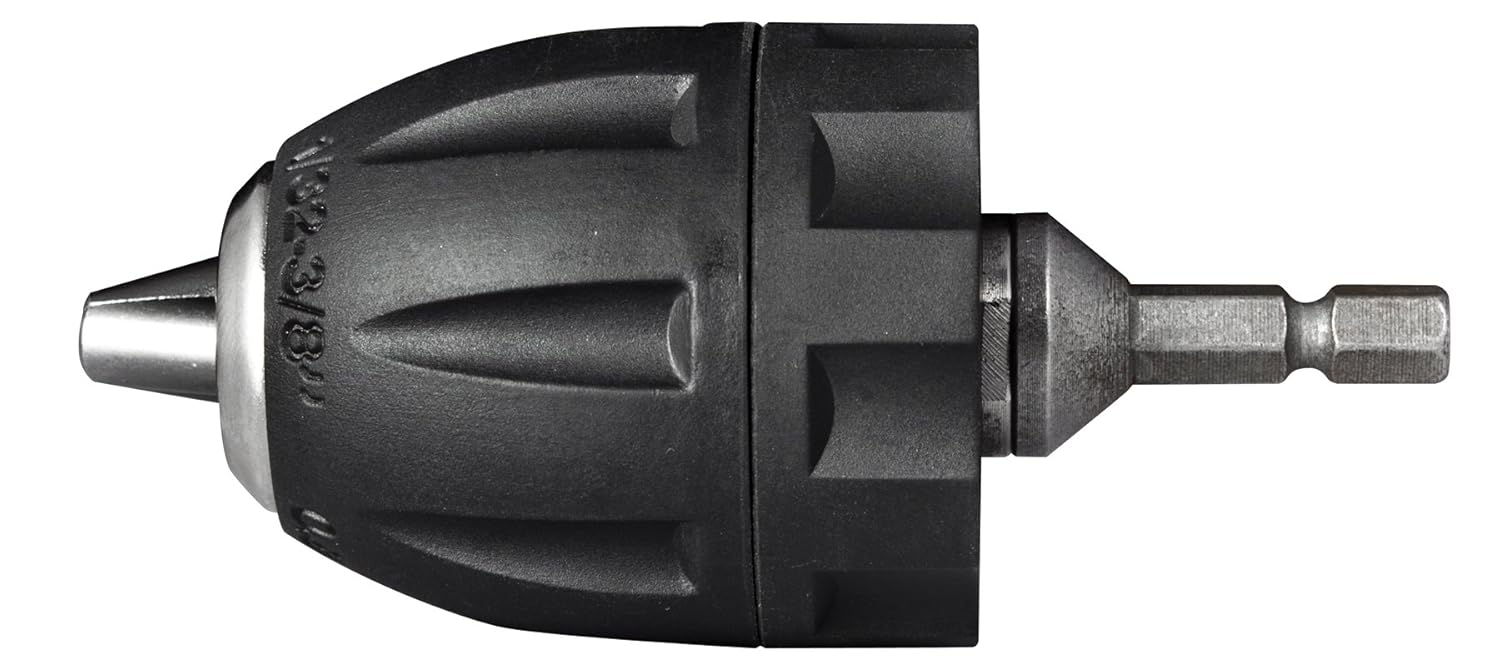 Rockwell RW9275 3/8-inch keyless drill chuck for ¼” Hex Drives