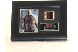 Trend Setters Freddy Vs Jason S4 Minicell FilmCells Small Multicolor Acrylic Framed Wall Art Plaque Decoration Living Room Ho
