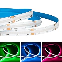 BTF-LIGHTING FCOB COB RGB LED Strip 840LED/m 16.4FT