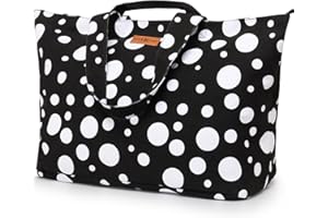 GLORIEROO Extra Large Beach Bag for Women - Sandproof Over-Size Carry On Beach Essentials Tote with 5 Pockets Gifts for Women