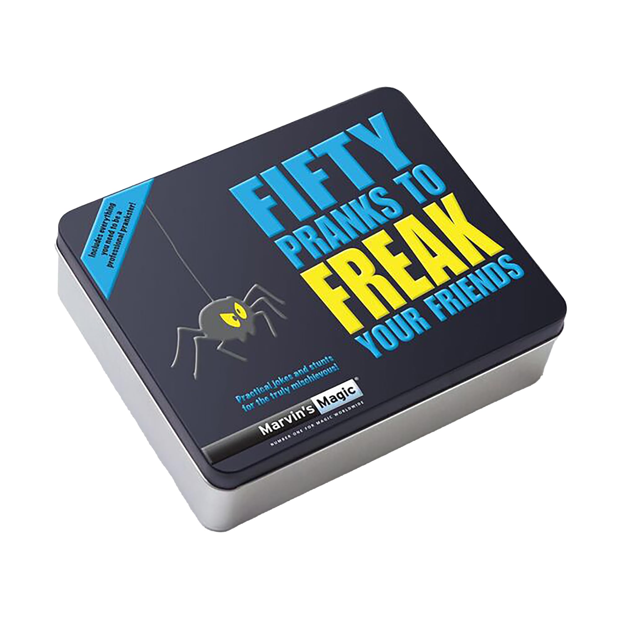 Marvin's Magic - Fifty Pranks To Freak Your Friends - Set for Kids Age 8+, 50 Pranks & Props Included - Hardback Instruction Book - Difficulty & Easy — image 1