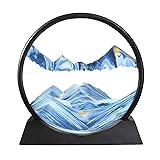 MUNSCVUS Moving Sand Art Picture in Motion, Round
