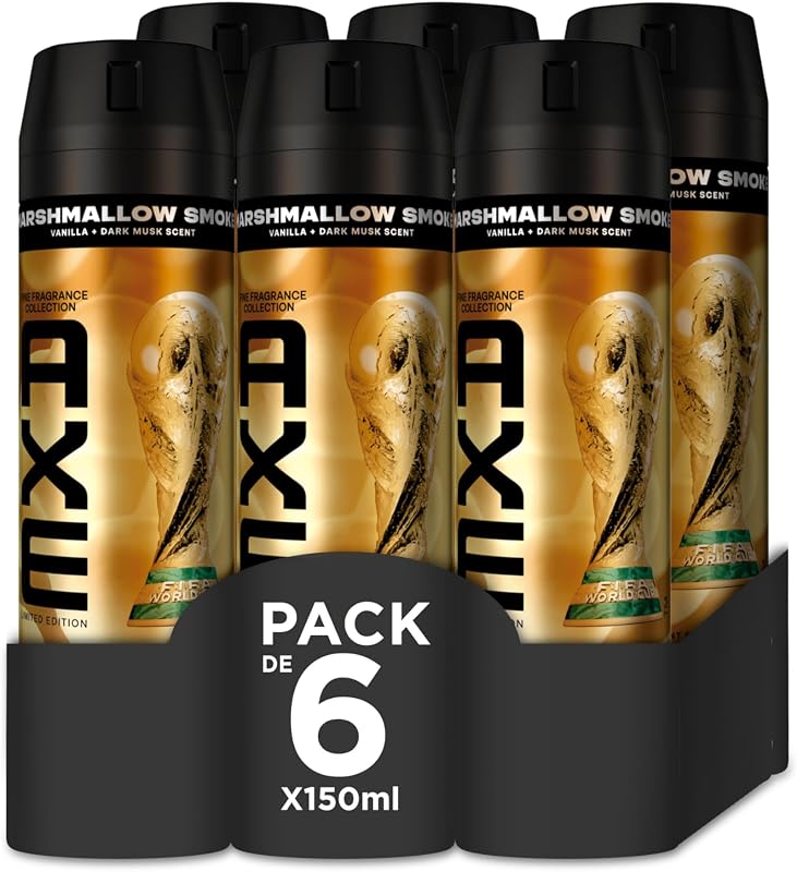 Desodorante en Aerosol Collection Marshmellow Smoke 150 ML x6