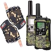 Kids Walkie Talkies Boys Gifts for Kids Aged 5-12 Outdoor Toys 3 Miles Long Range 22 Channel 2 Way Radio fit Adventure Game Hunt Camp Toys 6 7 8 9 Years Old Boys Gifts