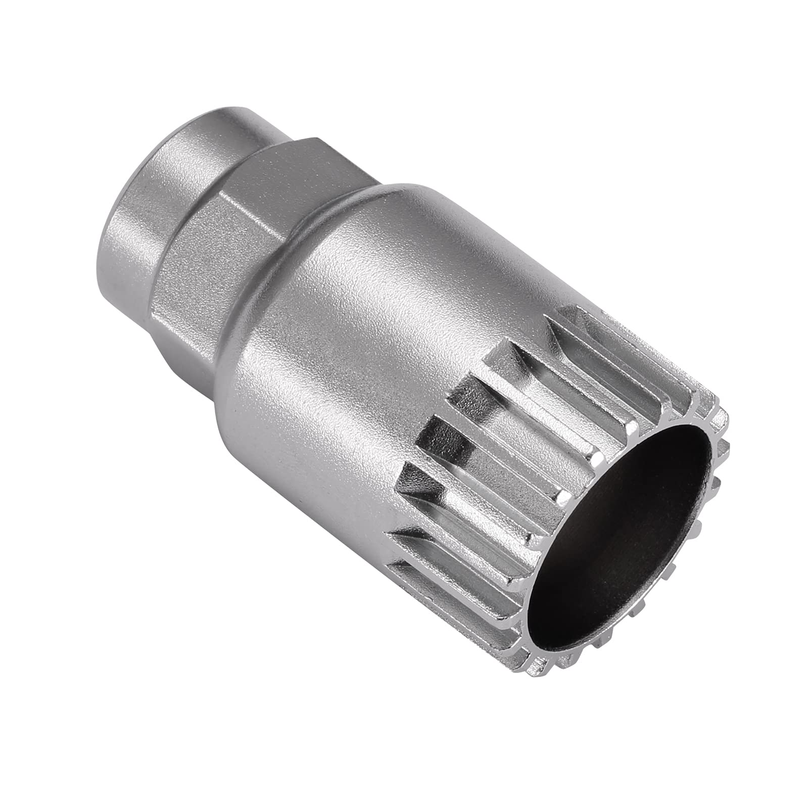 Bynccea Bicycle Bottom Bracket Remover, Tool Crank Puller Remover, 24mm Universal 20 Tooth Bottom Bracket, Bottom Bracket Key for Shimano Bottom Bracket, 1/2 Connectors