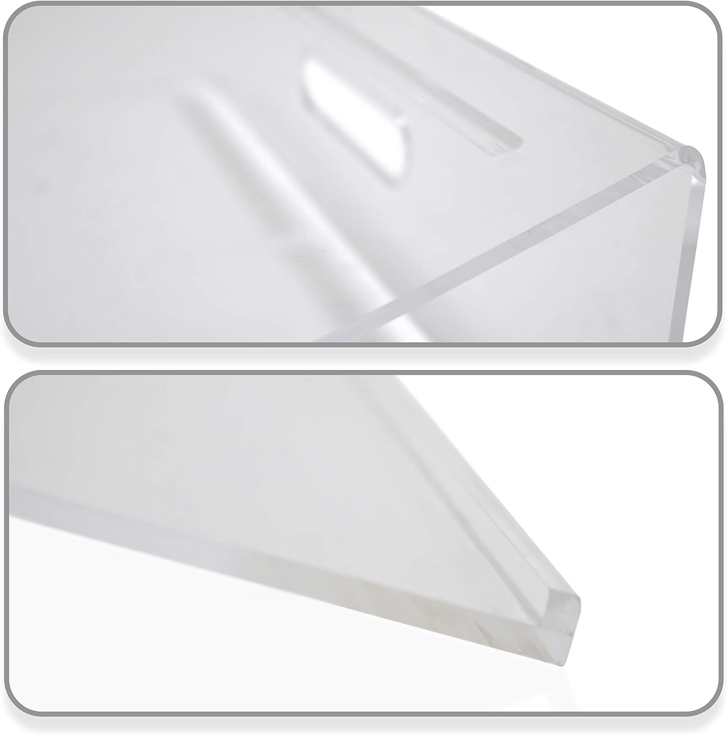 Yangtastic® Premium Acrylic Writing Slope with Handle, Pen Holder, Anti-Slip Border for Children Adults, Clear - Image 5