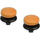 Amazon Basics PlayStation 4 Controller Thumb Grips - 2-Pack, Orange