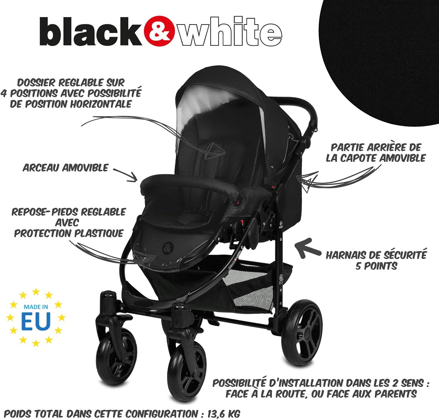 poussette trio design