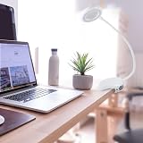PURElite Clip-on Magnifier Light 3X LED Desk Lamp USB Rechargeable view 8