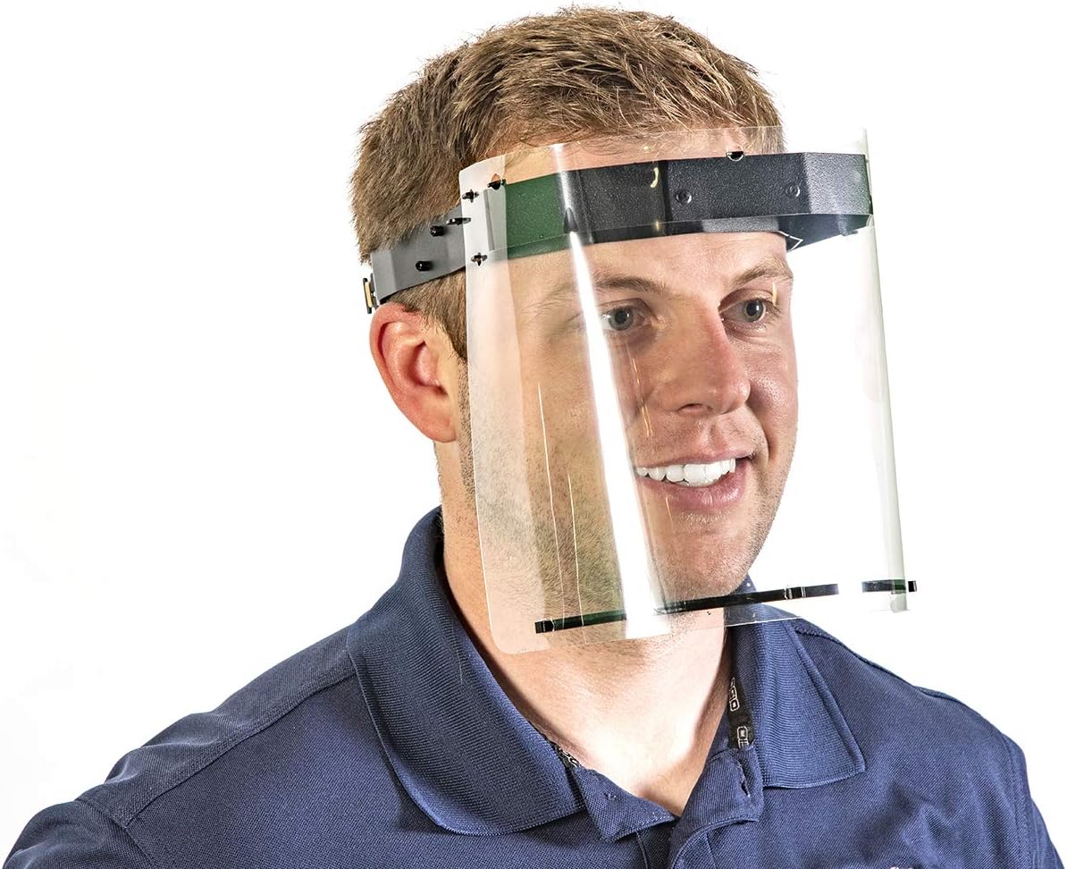 Safety Face Shield 24/7 for First Responders with Extra Visor