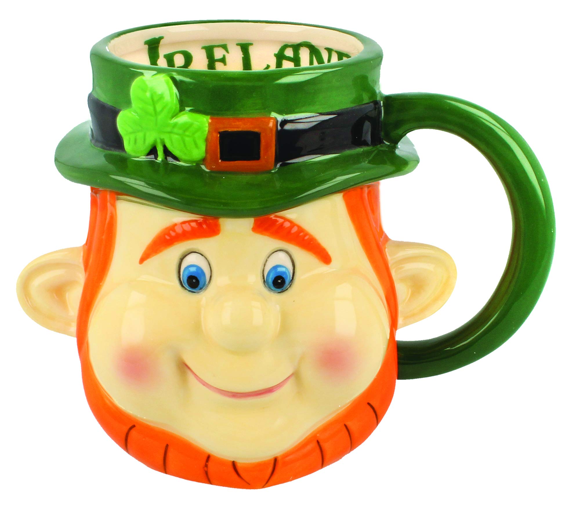 McMurfy The Leprechaun Head Mug