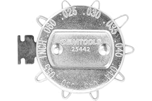OEMTOOLS 25442 9-Wire Spark Plug Gap Gauge, Essential for Vehicle Engine Efficiency, Precision Measurement, Automotive Maintenance Tool, Spark Plug Gap Tool