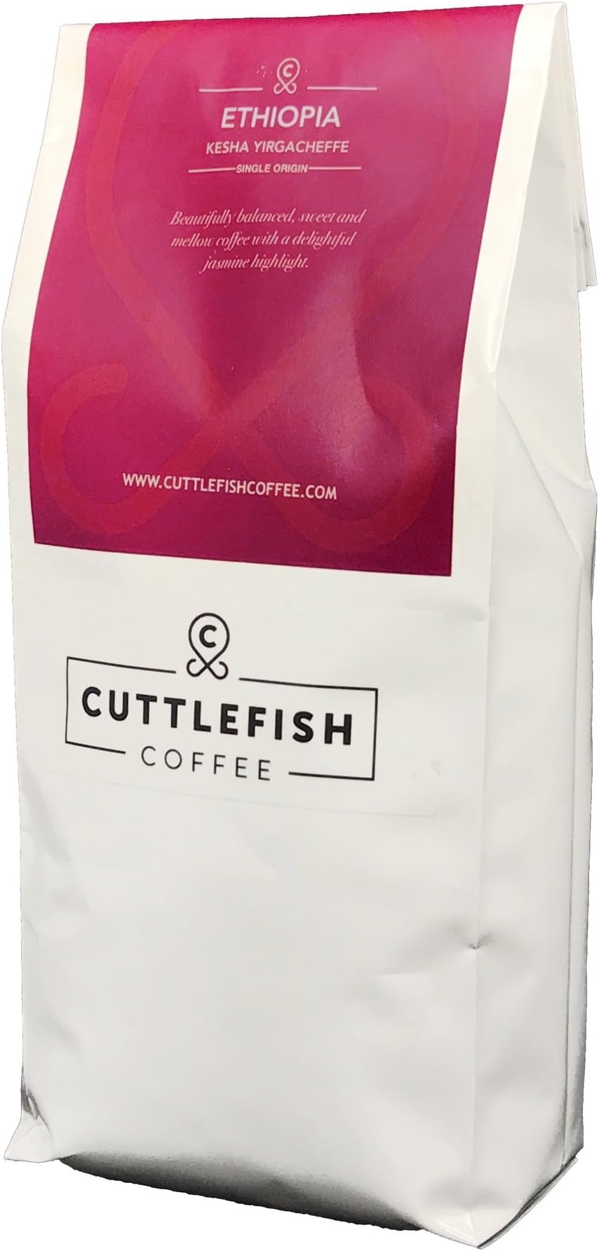 Ethiopia Yirgacheffe Single Origin Freshly Roasted Ground Coffee Perfect for Cafetiere, Stove Top Moka Pot, Chemex and Hario - 1Kg Ground Coffee