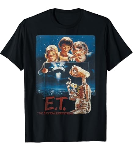 Amazon.com: E.T. The Extra-Terrestrial Vintage Distressed Poster T