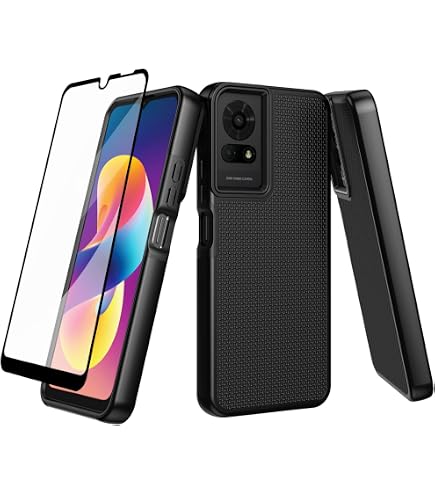 Amazon.com: ETLKJVBL for TCL K24 Phone Case - Dual Layer Military Grade  Shockproof Protection with Full Body Coverage and Screen Protector for TCL  K24 Case,Baby Raccoon Wearing Fairy Wings : Cell Phones