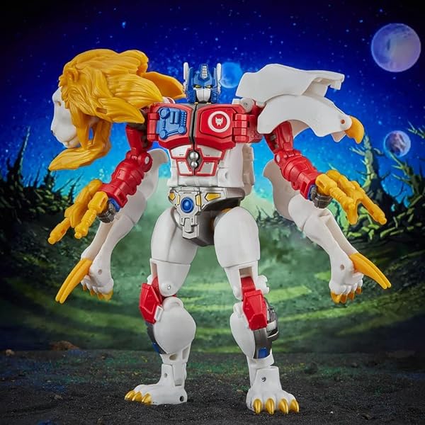 TRANSFORMERS TOYS LEGACY EVOLUTION VOYAGER MAXIMAL LEO PRIME TOY, 7-INCH, ACTION FIGURE FOR BOYS AND GIRLS AGES 8 AND UP