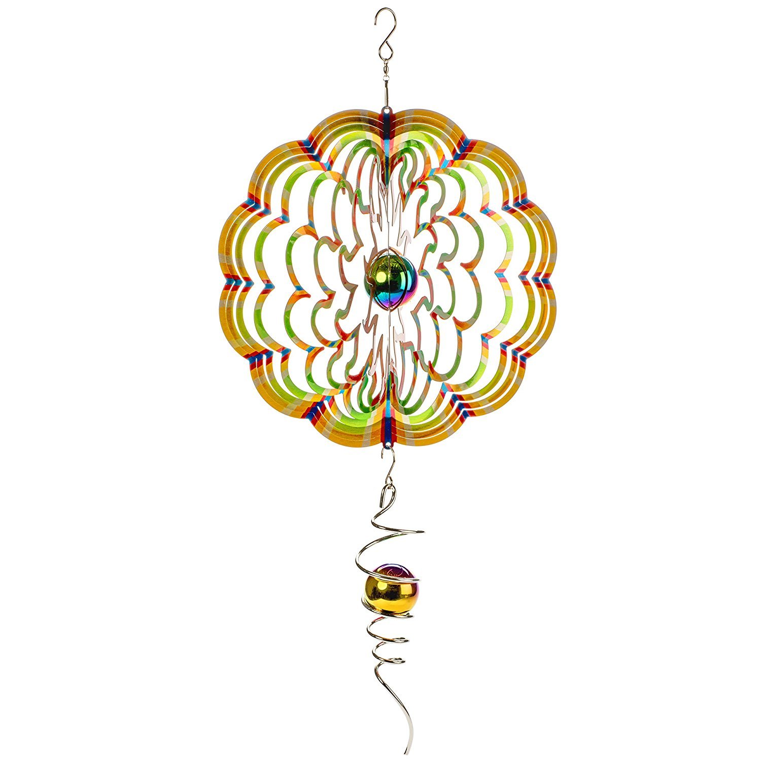 Patio Eden Beautiful Hanging Sun Wind Spinner Decorative Outdoor 3