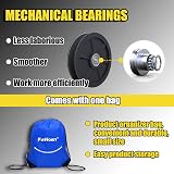 FITHOIST 1100lb Block Tackle Pulley 50ft 3/8in Rope 5:1 Lift System Hoist view 2