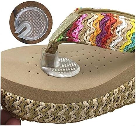 sandals between toes