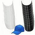 Amazon.com: 20 Pcs Baseball Caps Inserts Shapers Plastic Hat Inner Support Baseball Bump Cap ...
